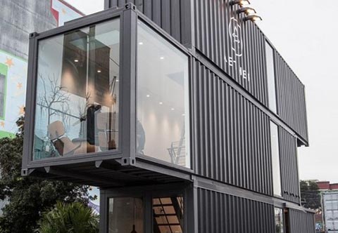 shipping container house